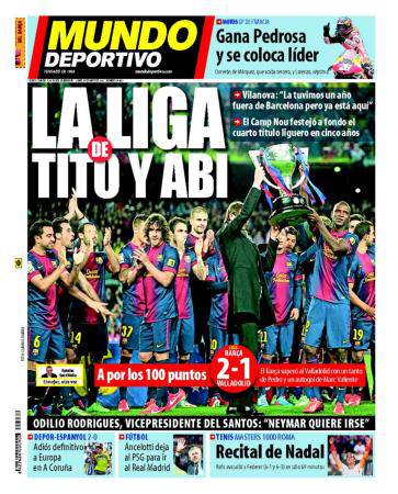 El Mundo Deportivo: La Liga di Tito e Abi
