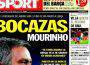 Sport: Linguaccia Mourinho
