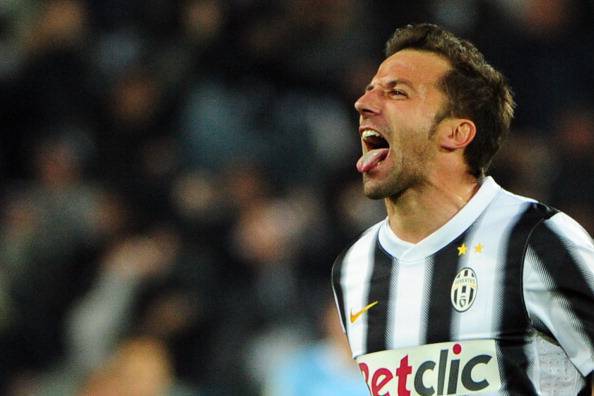 Juventus' forward Alessandro Del Piero (