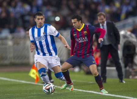 Real Sociedad v Barcelona - Copa del Rey: Semi Final Second Leg