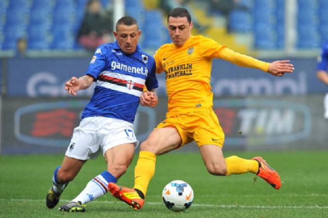 UC Sampdoria v Hellas Verona FC - Serie A