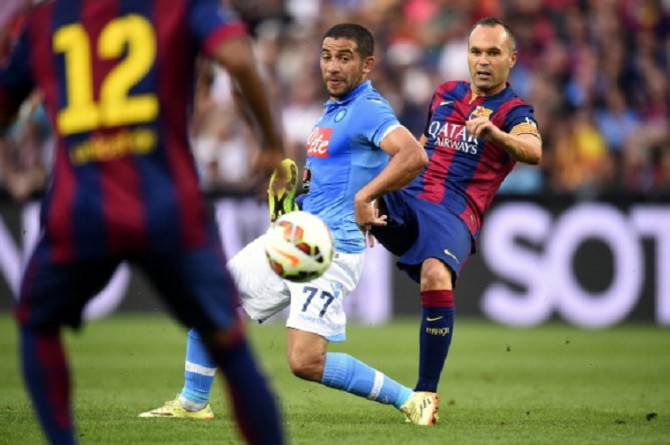 FBL-BARCELONA-NAPOLI-FRIENDLY