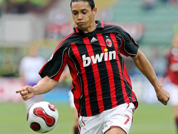 AC Milan's forward Ricardo Oliveira cont