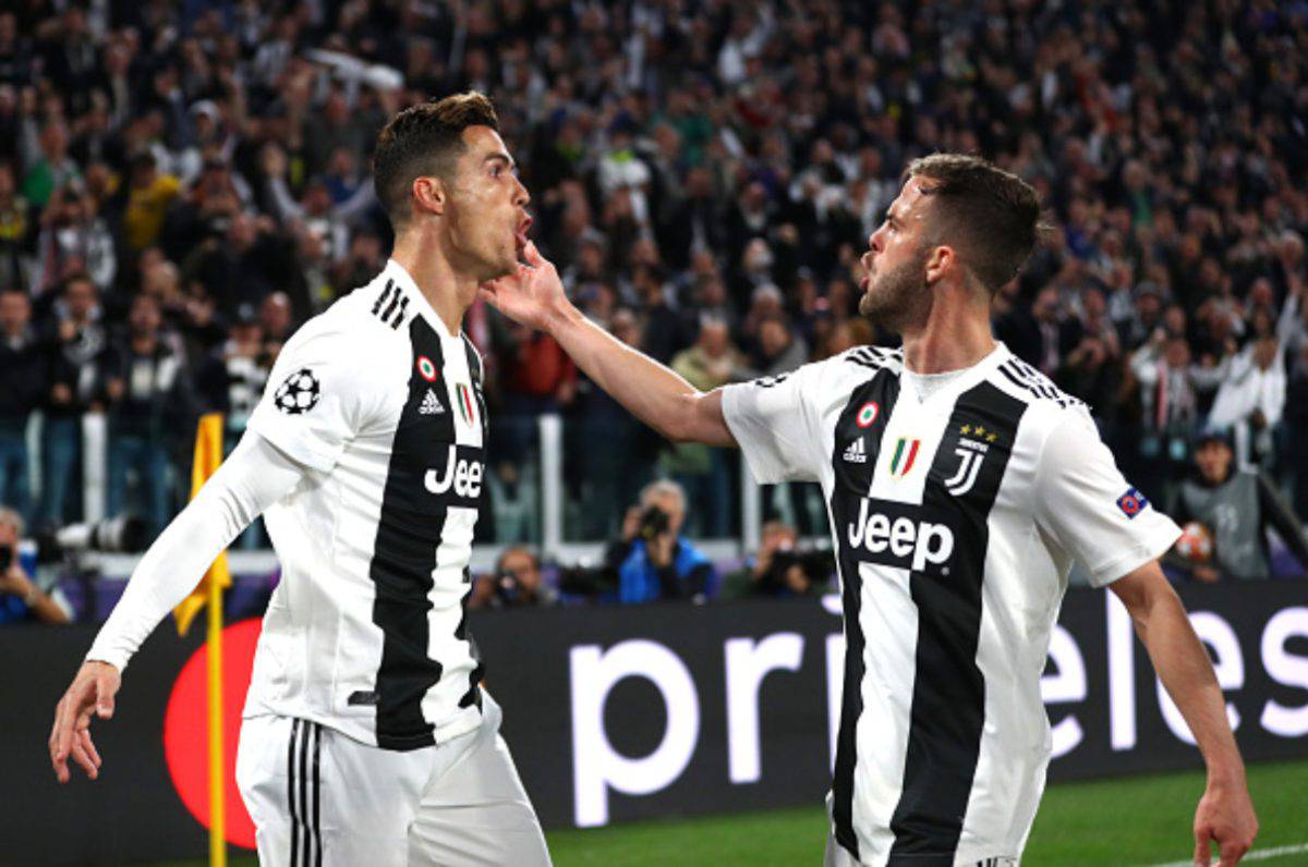 Ronaldo e Pjanic Juventus