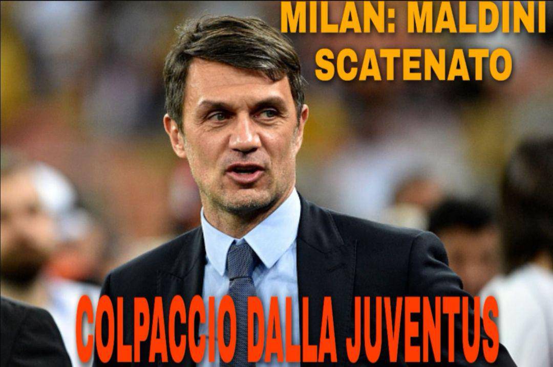 Calciomercato Milan, Maldini prepara il colpaccio dalla Juventus