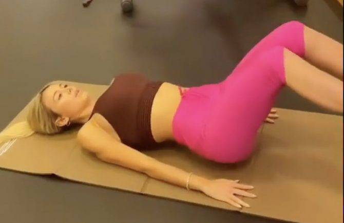 Diletta Leotta Hot in palestra