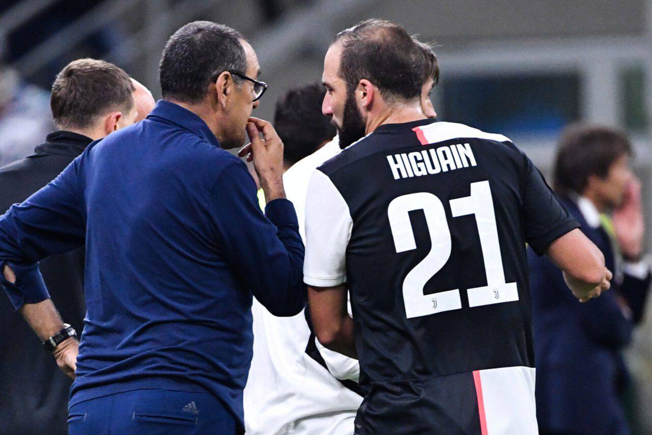 Juventus Sarri Higuain