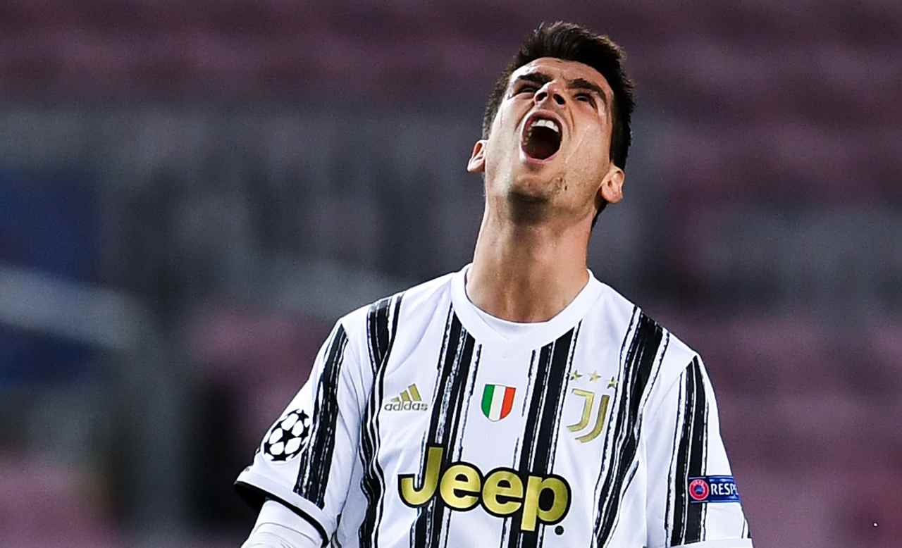 Calciomercato Juventus, Morata bersagliato sui social | "E' inesistente"