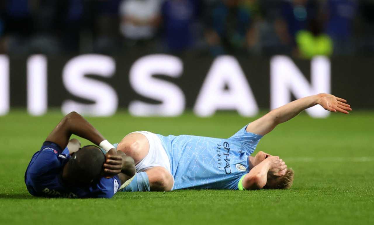 Finale Manchester City Chelsea De Bruyne In Lacrime Esce Per Infortunio