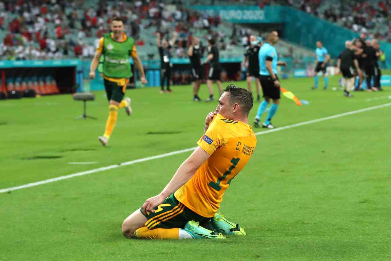 Euro 2020 Turchia Galles Roberts
