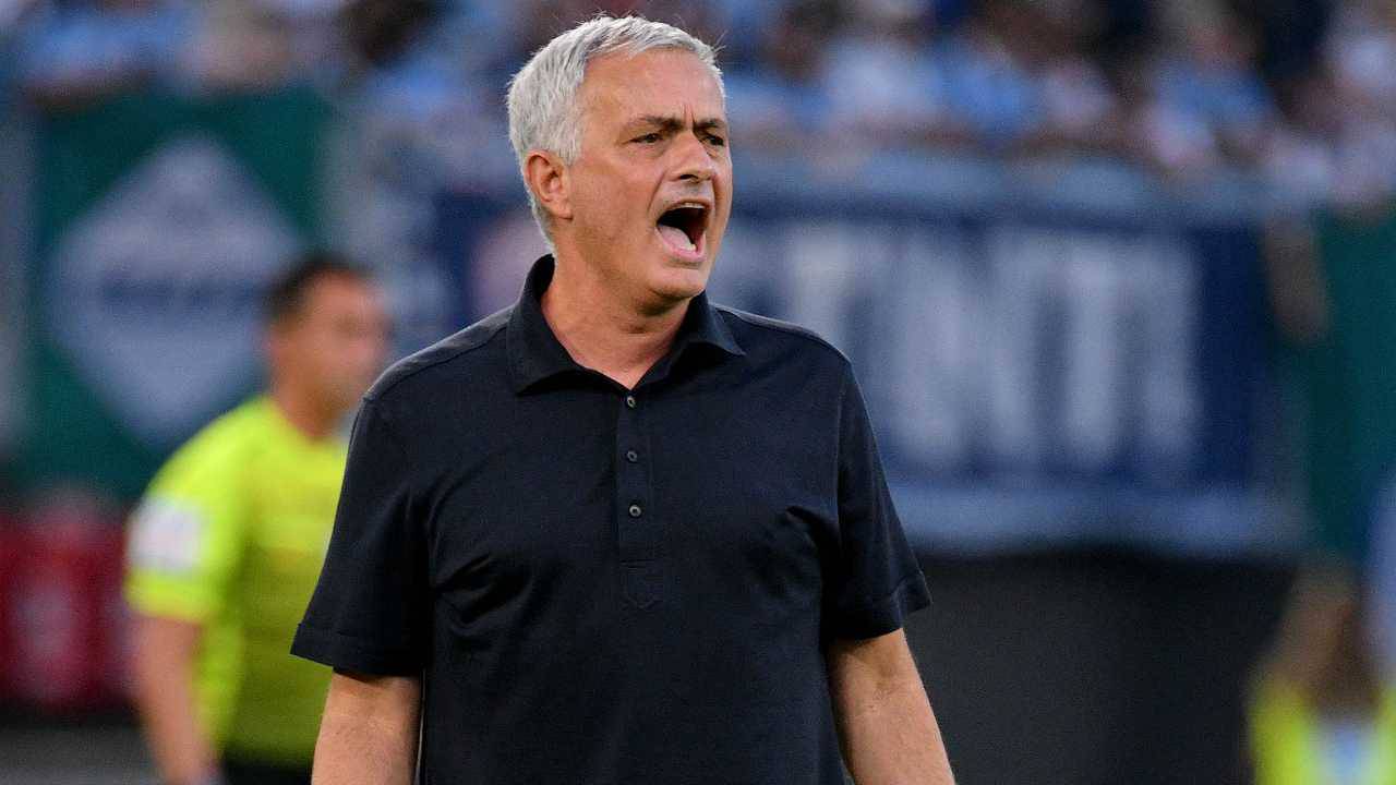 Mourinho Roma Lazio