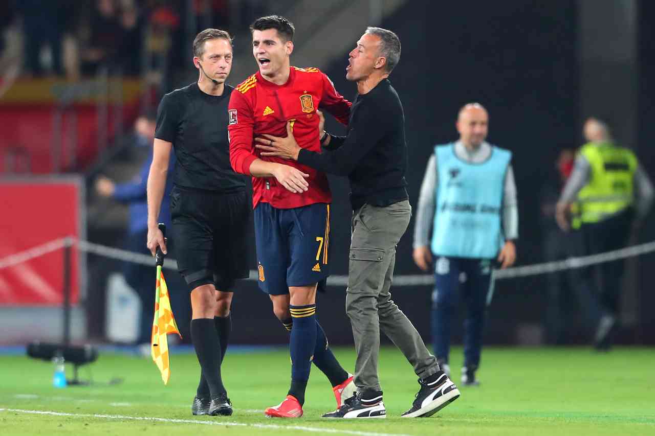 Spagna Svezia Ibrahimovic Morata