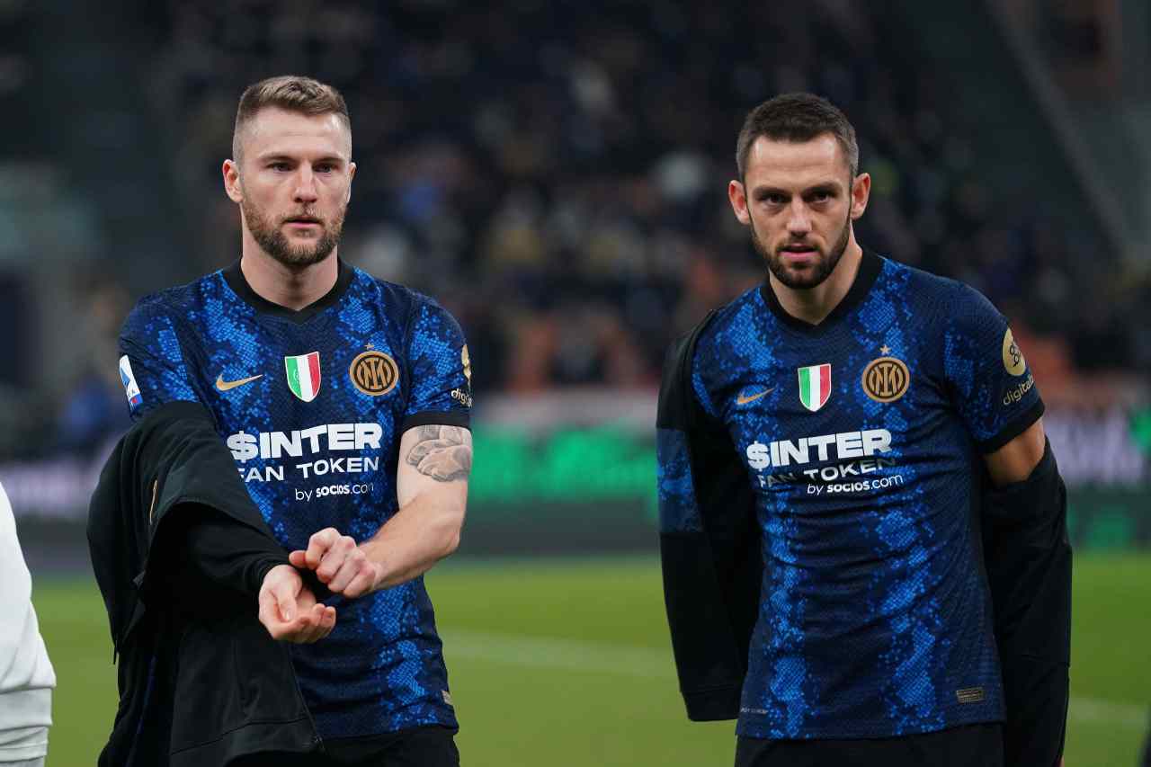 Milan Skriniar e Stefan De Vrij