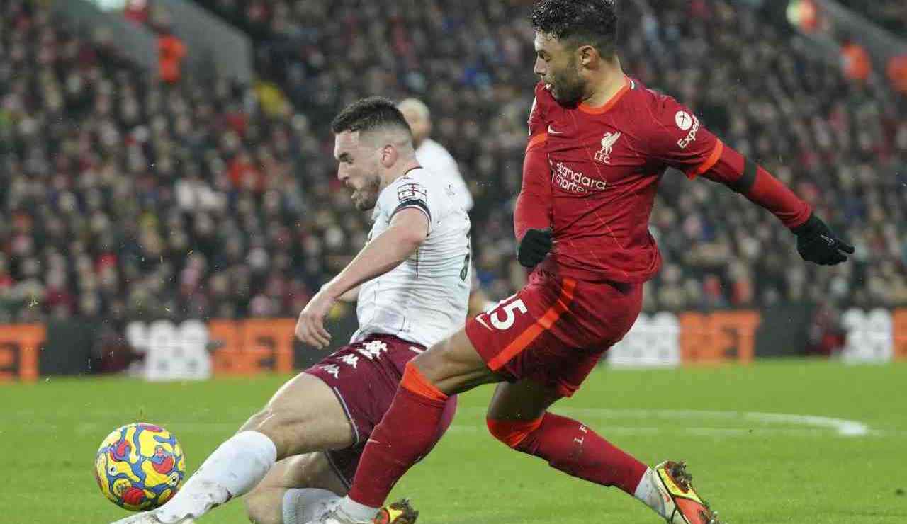 Alex Oxlade Chamberlain tiro