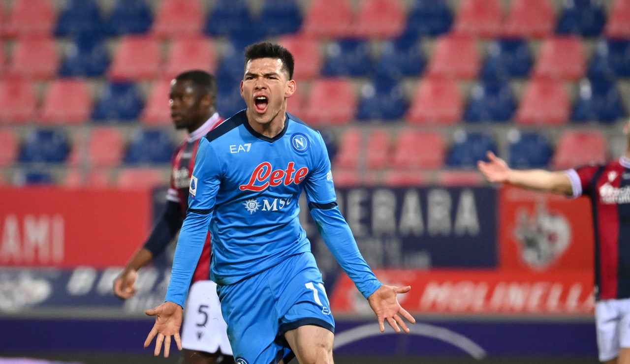 Hirving Lozano esultanza