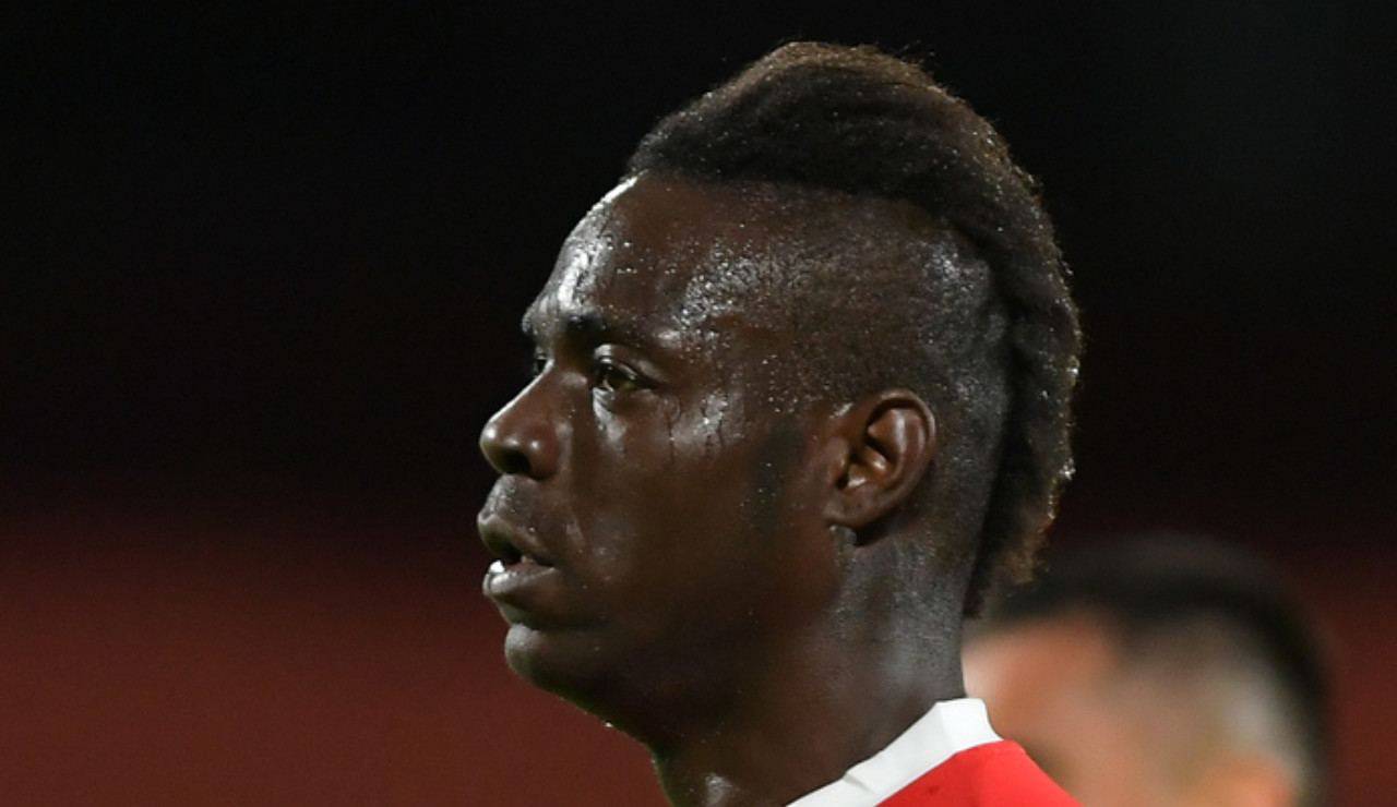 Mario Balotelli perplesso