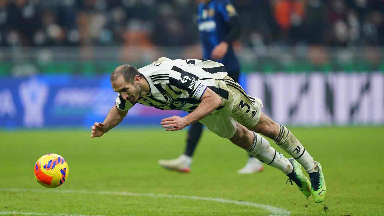 Chiellini infortunio