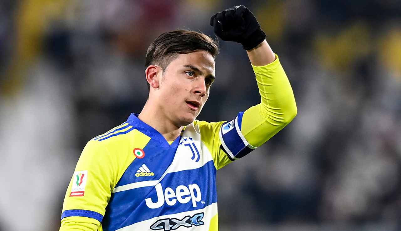 Paulo Dybala esultanza