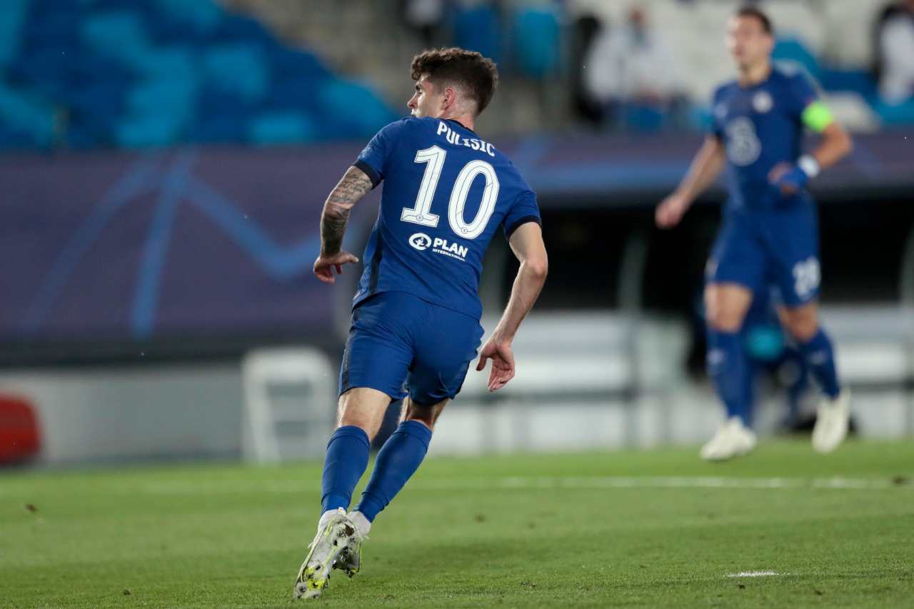 Pulisic Roma Zaniolo Chelsea