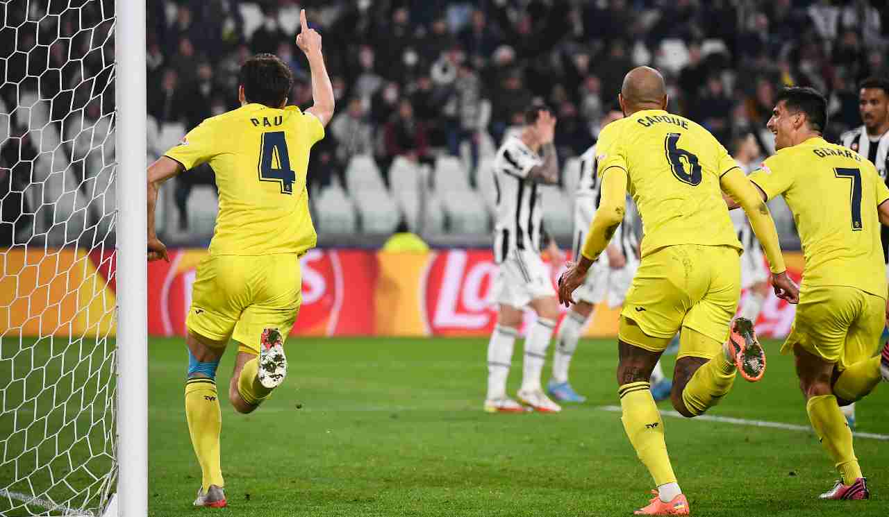 Agnelli Allegri Juventus Villarreal