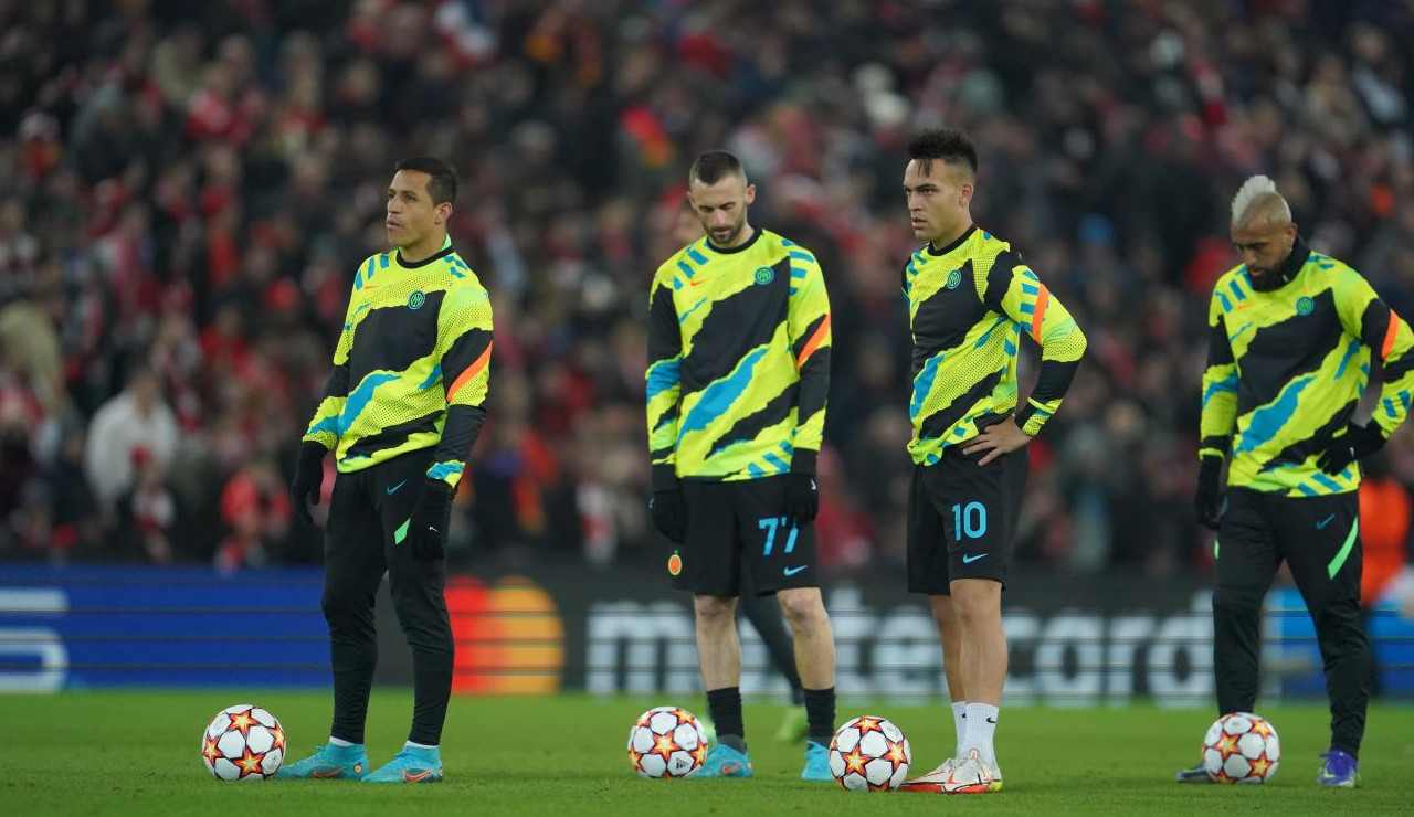 Marcelo Brozovic e Lautaro Martinez