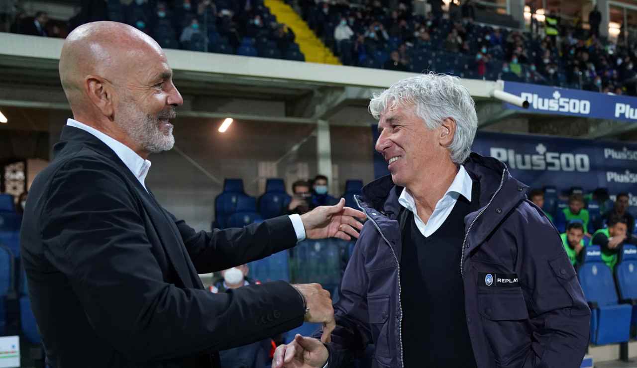 Stefano Pioli e Gian Piero Gasperini