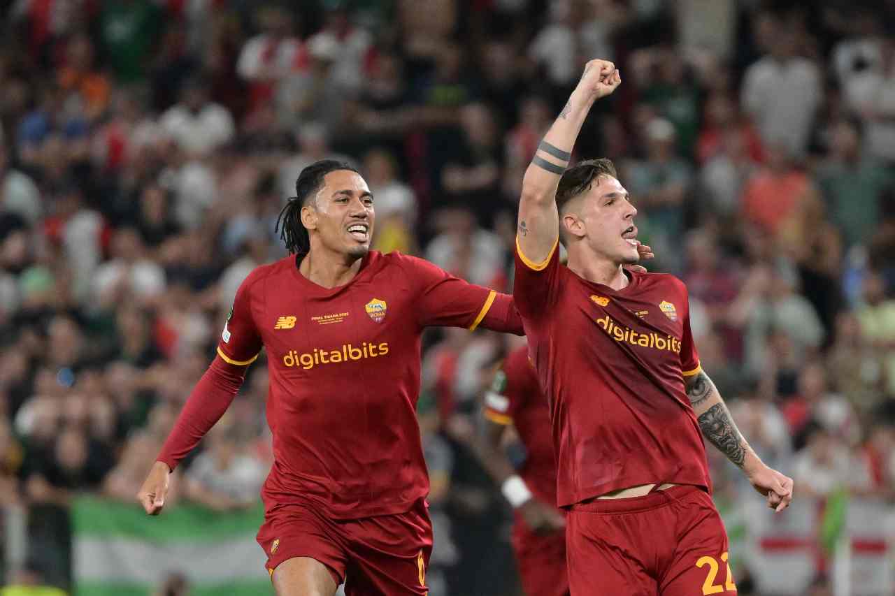 Il lampo di Zaniolo basta alla Roma: la Conference League è giallorossa