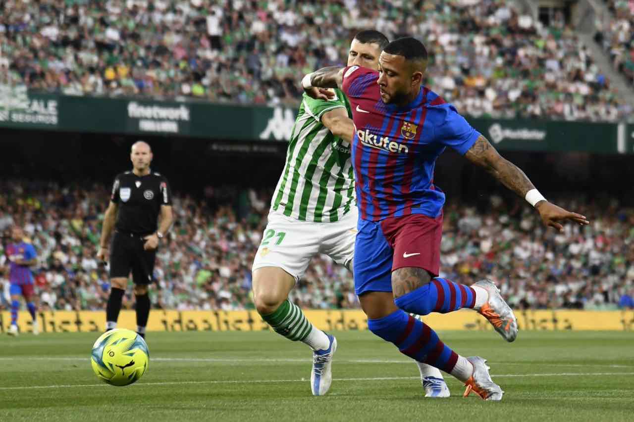 Depay calciomercato Barcellona Siviglia