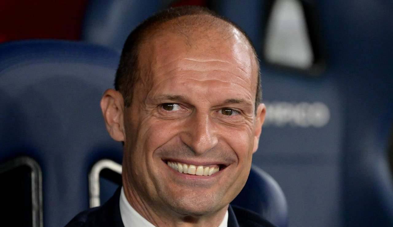 Massimiliano Allegri sorridente