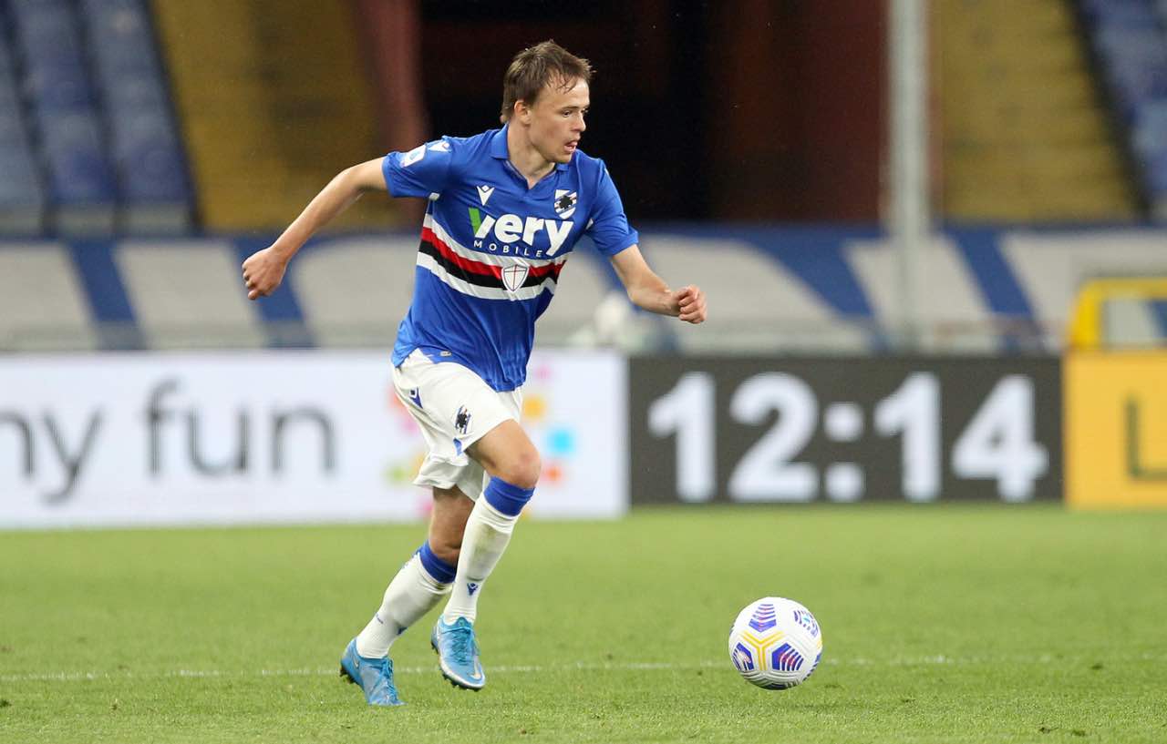 Sampdoria, UFFICIALE: Damsgaard si trasferisce in Premier