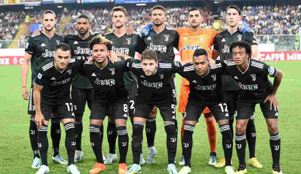 Formazione Juventus