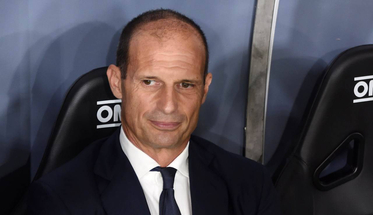 Massimiliano Allegri perplesso