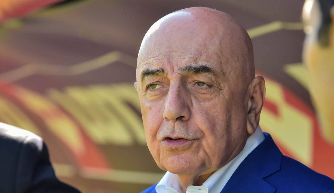 Adriano Galliani in panchina