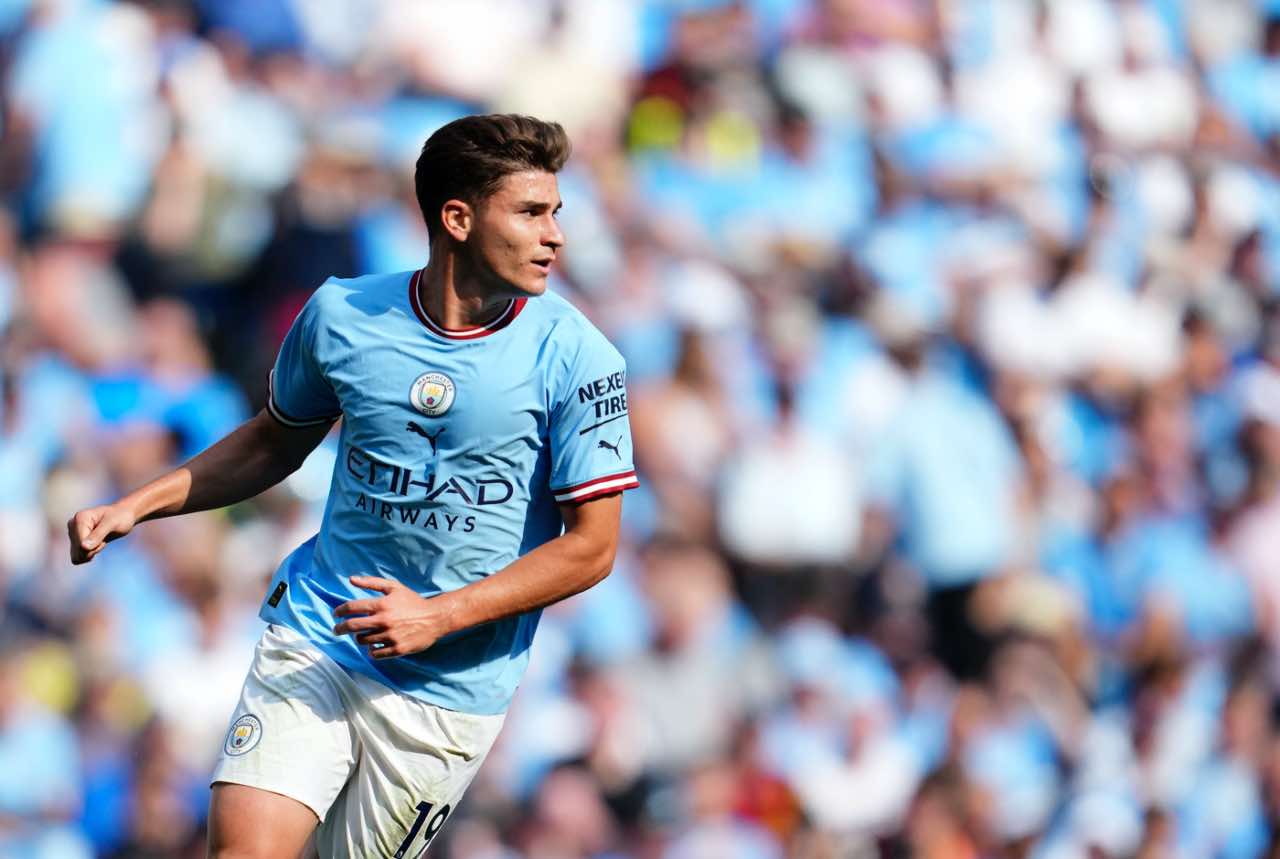 Julian Alvarez calciomercato Milan