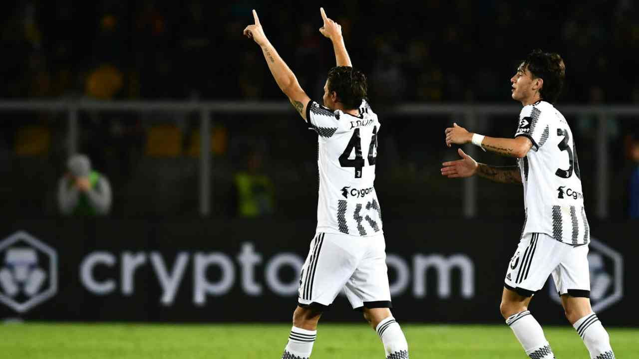 Video gol e highlights Lecce-Juventus
