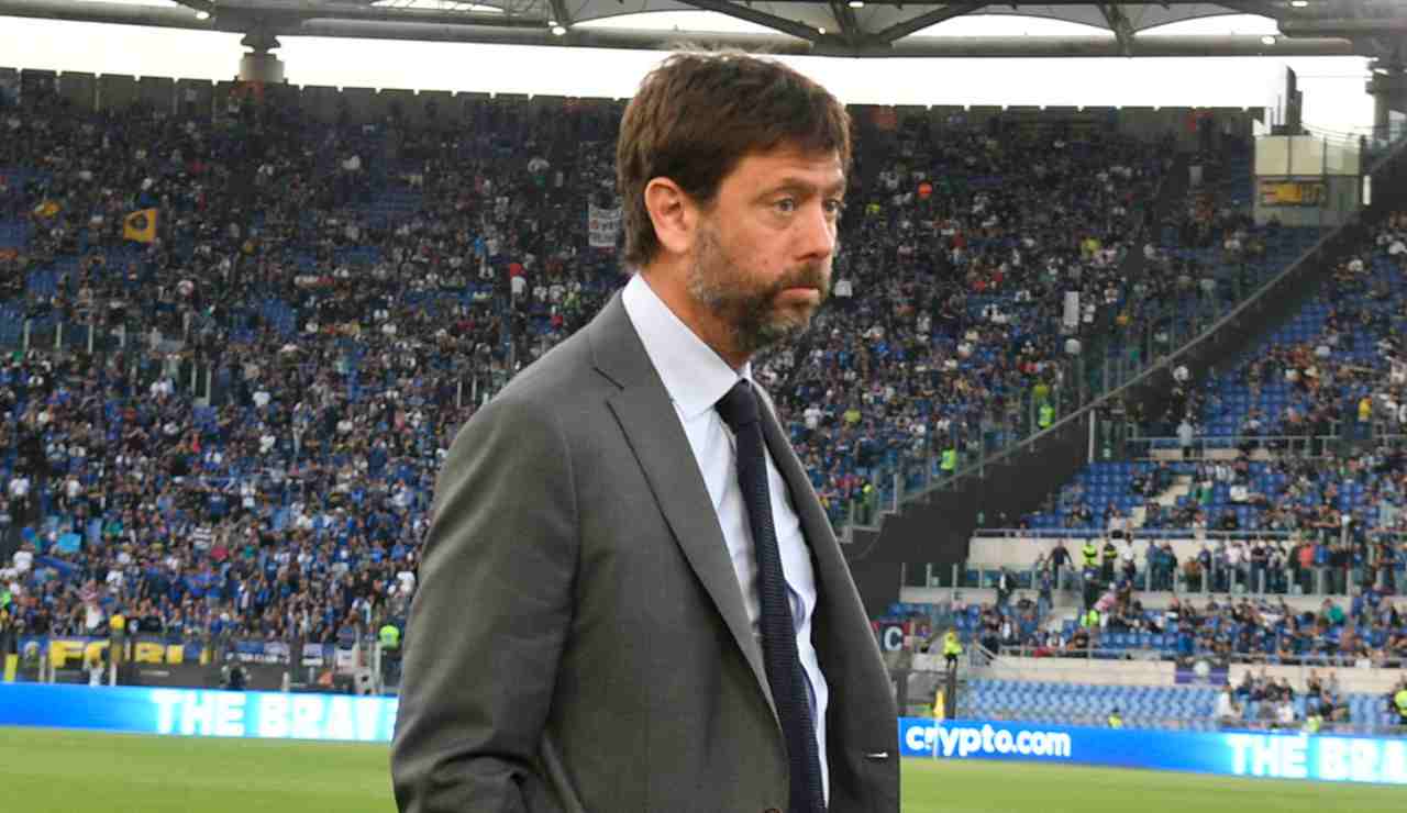 Andrea Agnelli allo Stadio Olimpico