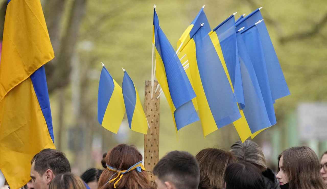 Bandiere Ucraina