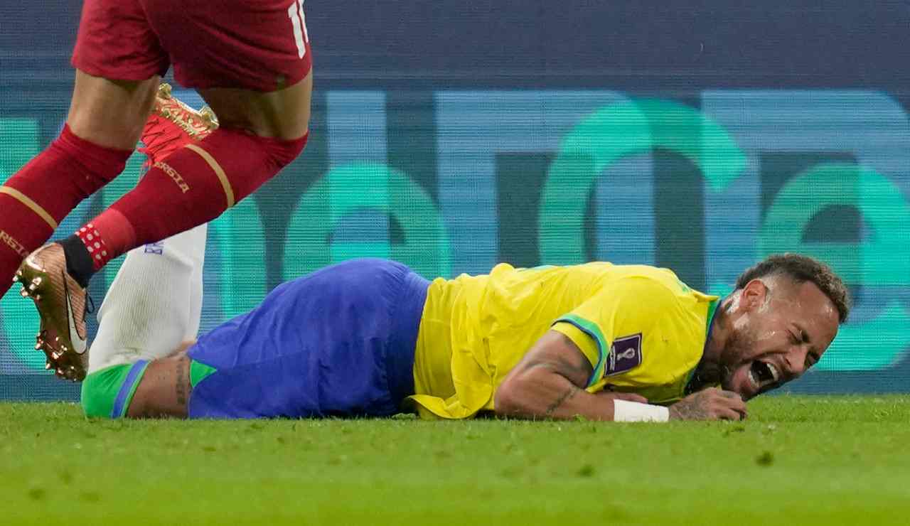 Neymar infortunio