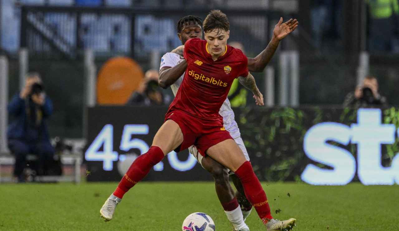 Nicola Zalewski in azione