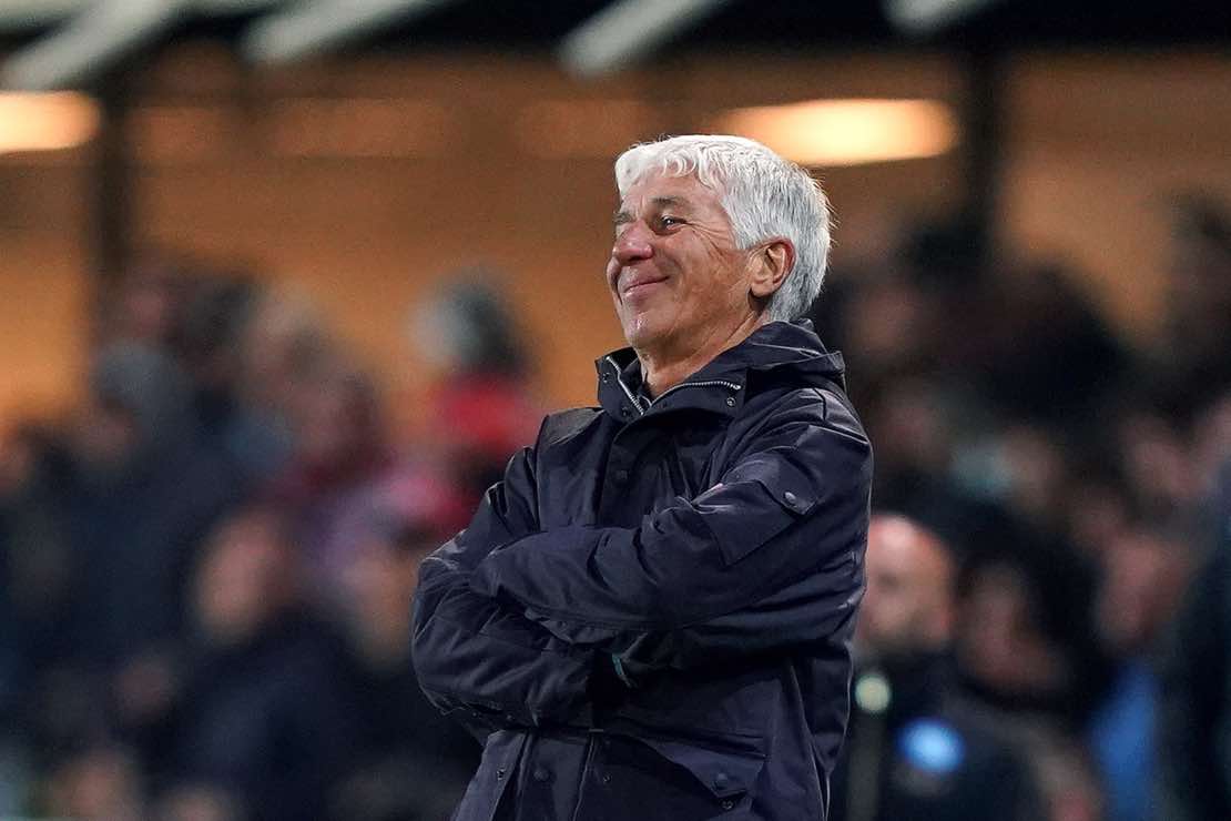 Gasperini ride, felice all'Atalanta