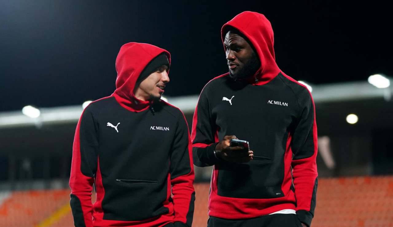 Ismael Bennacer e Franck Kessie