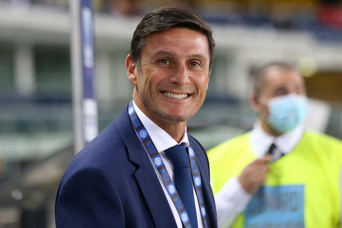 Javier Zanetti sorridente