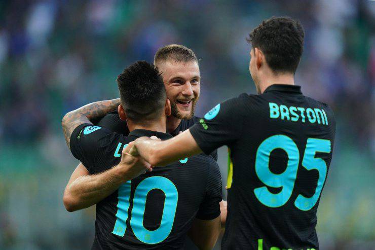 Milan Skriniar e Alessandro Bastoni