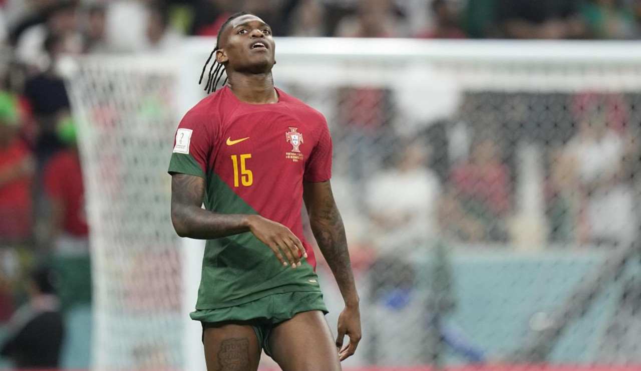 Rafael Leao sconsolato