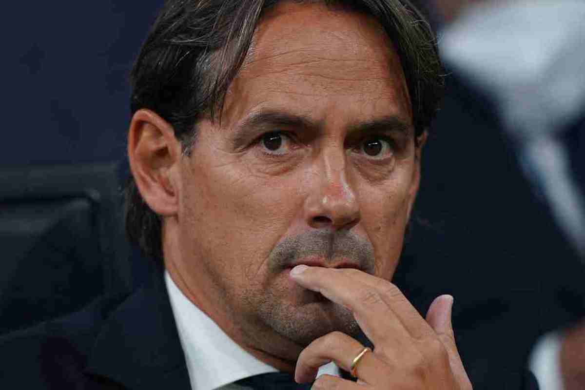 Simone Inzaghi rischia di perdere dumfries