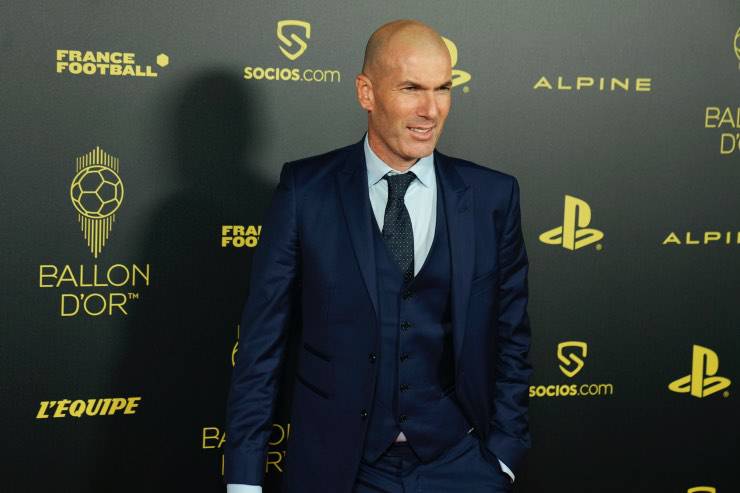 Zidane calciomercato Juventus 
