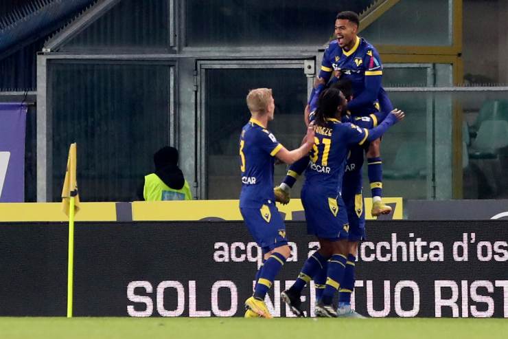 L'Inter fa 0-0, il Verona passa di misura con la Salernitana