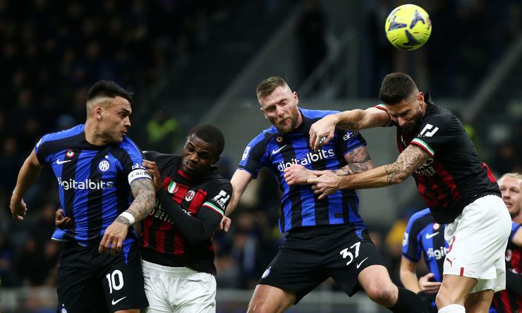 Inter e Milan si sfidano nel derby di ritorno di campionato