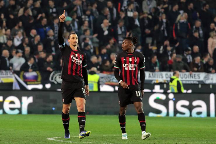 Il Milan perde anche ad Udine nonostante il ritorno al gol di Ibra