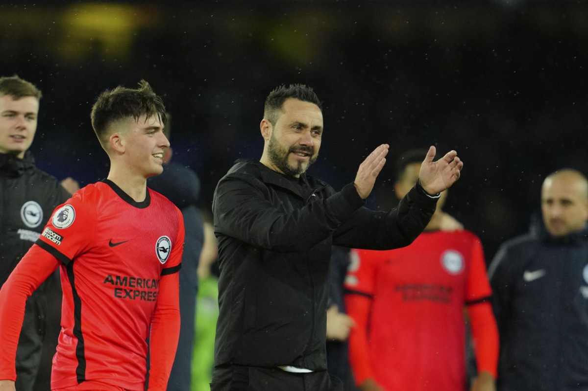 De Zerbi sogna la Champions